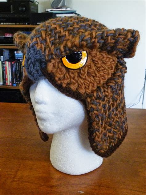 The Loom Muse Purchase A Realistic Owl Hat