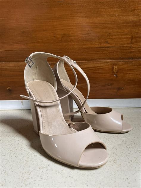 Parisian Nude Heels Women S Fashion Footwear Heels On Carousell