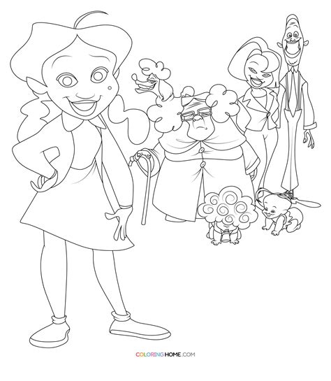 printable the proud family louder and prouder coloring pages ready for ...