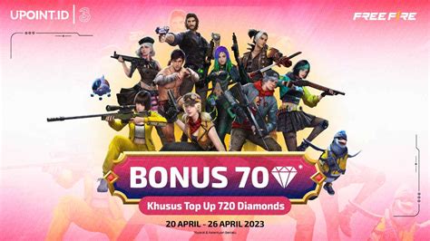 Spesial Idul Fitri Top Up Free Fire Pakai Tri Dapat Bonus Diamonds