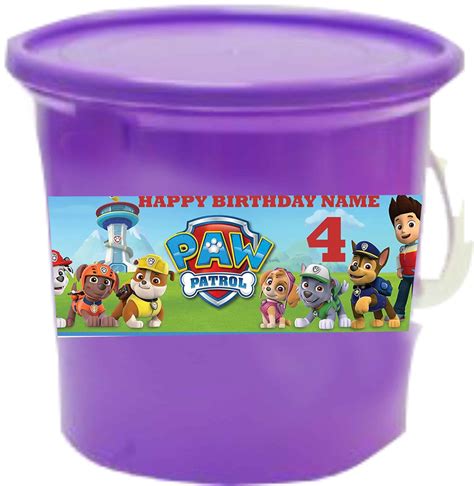 Kiddies Printed Party Bucket | Decor Essentials