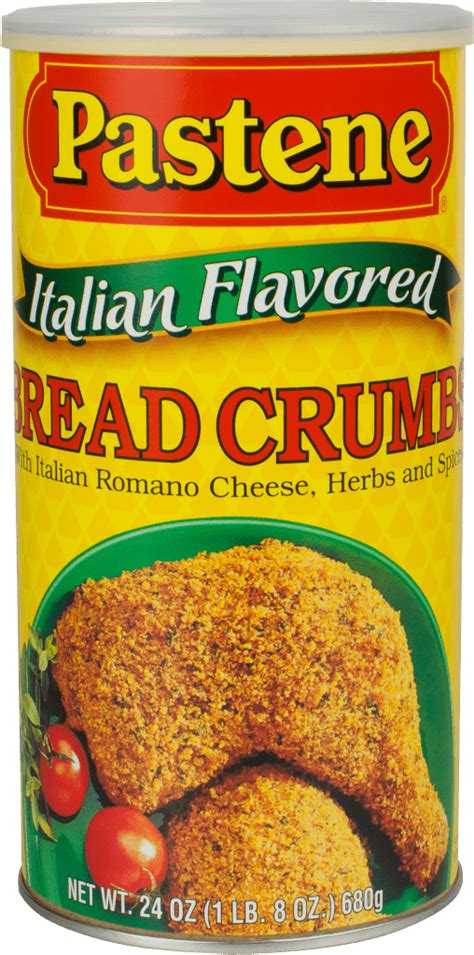 Italian Flavored Bread Crumbs Pastene