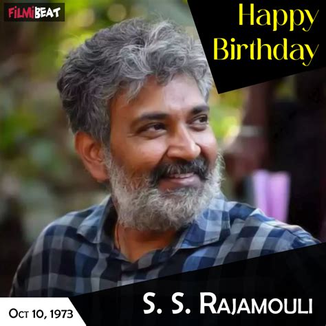 Happy Birthday S S Rajamouli Filmibeat