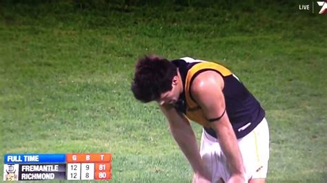 Last Seconds Fremantle Vs Richmond Round Youtube