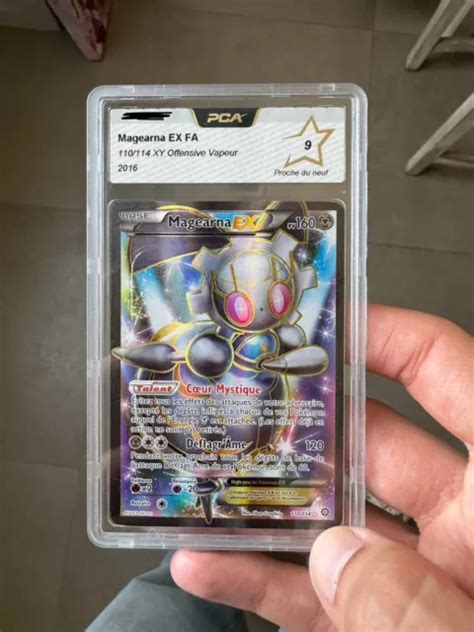 CARTE POKÉMON PCA Magearna EX FA 110 114 XY Offensive Vapeur 9 EUR 1 00