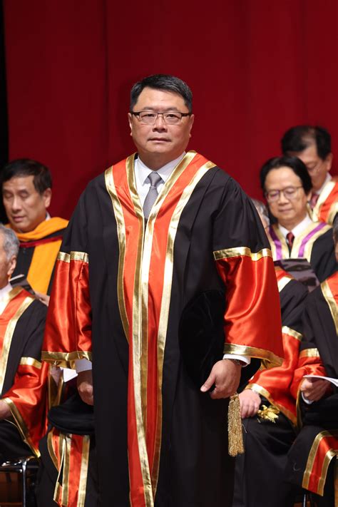 香港中文大學第二十一屆榮譽院士頒授典禮 香港中文大學傳訊及公共關係處