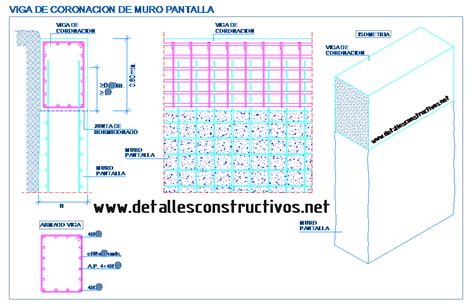 Muro Pantalla Detallesconstructivos Net