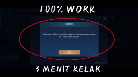 Cara Mengatasi Akun Google Play Mobile Legend Tidak Bisa Ganti Akun