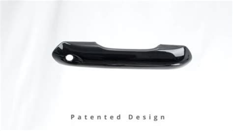 For Honda Pilot Black Snap On Gloss Black Car Door Handle Cover