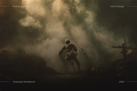 Hacksaw Ridge Promo Website › On Behance