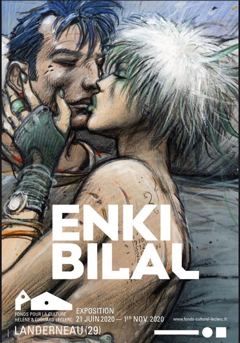 Bretagne le maître de la BD Enki Bilal expose ses œuvres à Landerneau