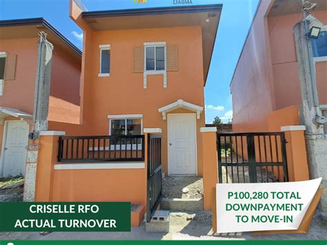 2 bedroom RFO Single Attached House For Sale in Dasmariñas Cavite