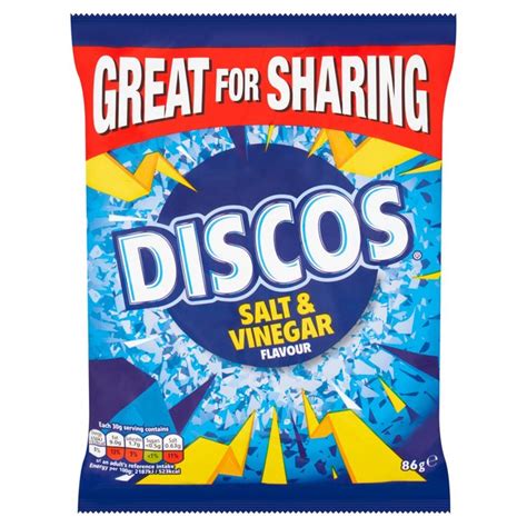 Discos Salt And Vinegar Sharing Crisps Ocado