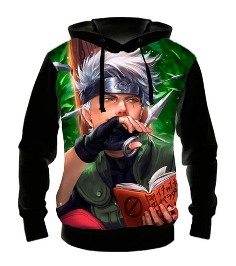 Blusa Moletom Kakashi Casaco De Frio Elo