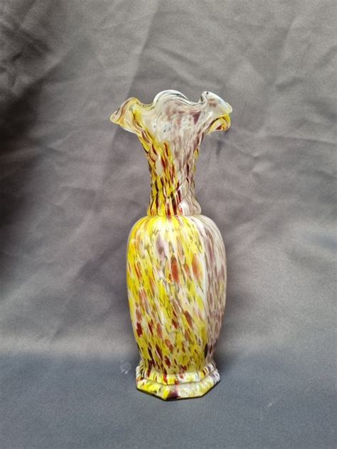 Legras Clichy Vase Amaryllis Glass Catawiki