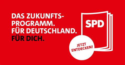 SPD De Zukunftsprogramm Zur Bundestagswahl