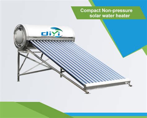 Diyi Np Compact Non Pressure Solar Water Heater By