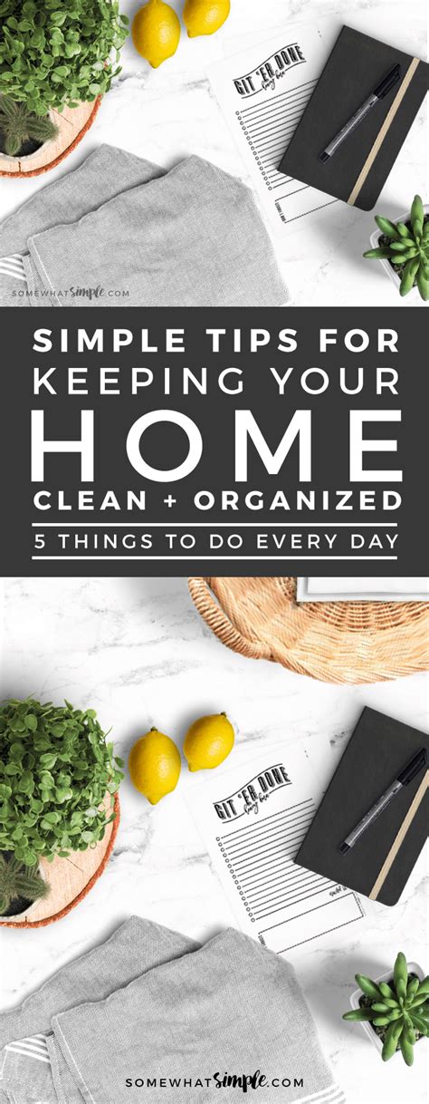 How To Keep Your House Clean Things To Do Every Day