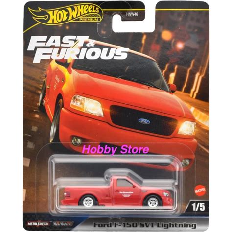 Hobby Store Hot Wheels Fast And Furious Ford F SVT Lightning In Red HYP Shopee