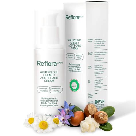 Reflora Skin Akutpflege Creme Beruhigt Juckende Trockene Und Zu