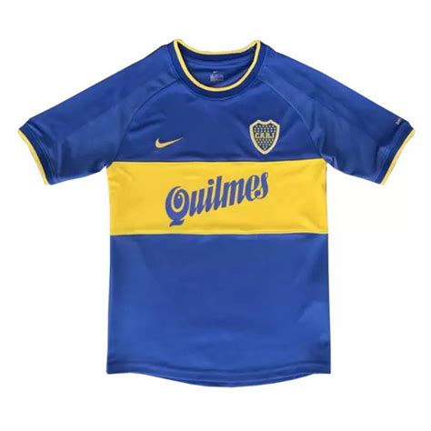 Vendita Retro Maglia Boca Juniors Prima 2000 Poco Prezzo