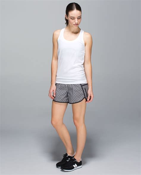 Lululemon Tracker Short Ii Way Stretch Dottie Eighth Gingham White