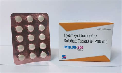 Hydroxychloroquine 200 Mg Tablet HYQLOR 200 Treatment Rheumatoid