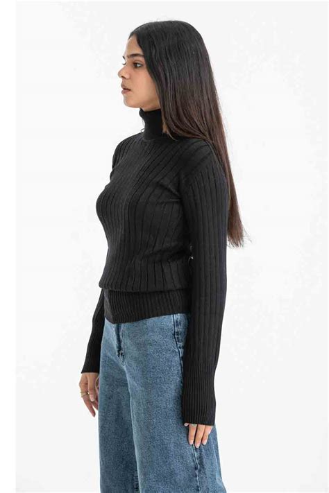 Turtleneck Sweater In Black Fyi From Dresscode In Egypt