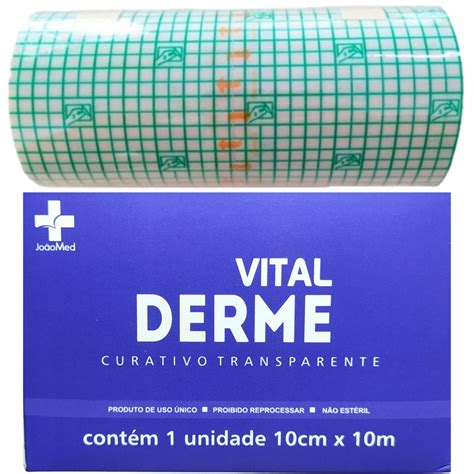 Curativo Filme Transparente Vital Derme GabMedic Produtos Médicos e