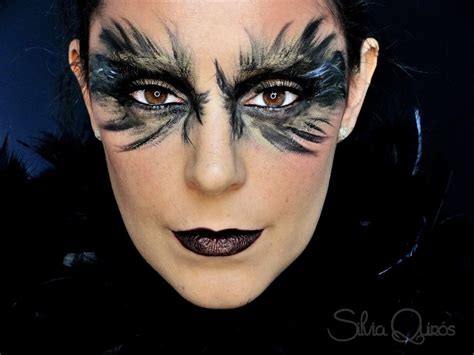 Raven Makeup | Bird makeup, Halloween costumes makeup, Makeup