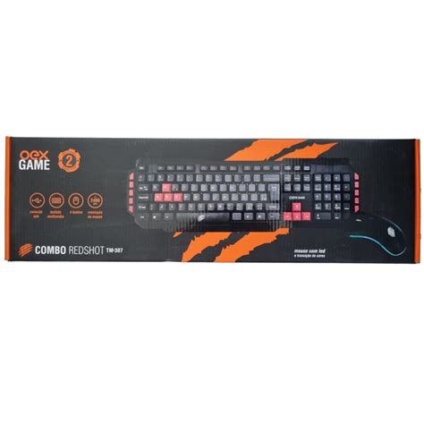 Combo Gaming Em Mouse Dpi Teclado Teclas Multimida Abnt