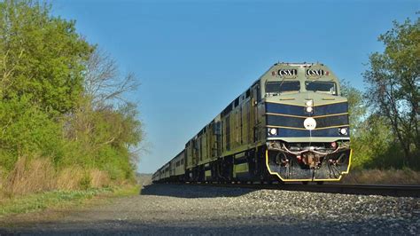 Csx P001 Ocs Executive Train Fairport Ny Youtube