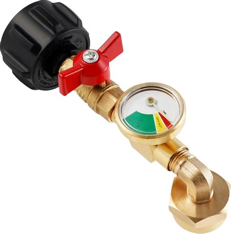 Amazon Propane Refill Adapter With Valve And Gauge Upgraded Qcc