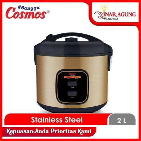 Jual MAGIC RICE COOKER COSMOS STAINLESS CRJ9308 CRJ 9308