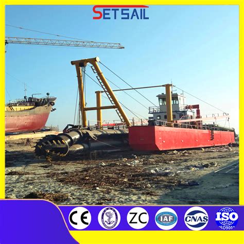 Inch River Sand Dredger With Cutter Head China River Sand Dredging