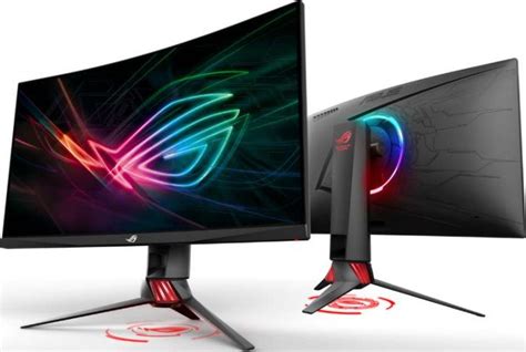 Asus Rog Strix Xg Vq Curved Gaming Monitor Inch Uwqhd X