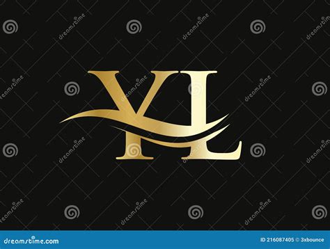 Carta Criativa Conceito De Luxo Design Do Logotipo Moderno Yl Para