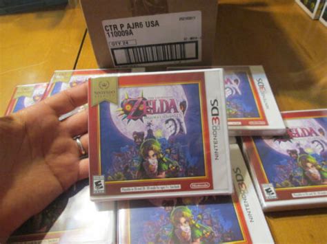 The Legend Of Zelda Majoras Mask 3d Nintendo 3ds Selects Us Edition Sealed 45496745189 Ebay