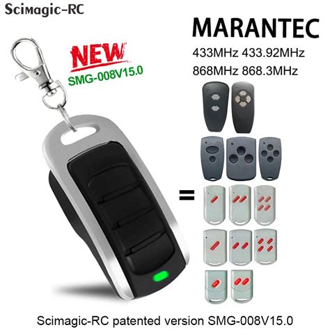 Marantec Digital Mhz Garage Door Gate Remote Control Key Fob