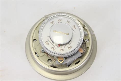 Honeywell T87f 2873 Thermostat Vintage Mcm Heat Anticipator Indicator Tradeline Non Programmable