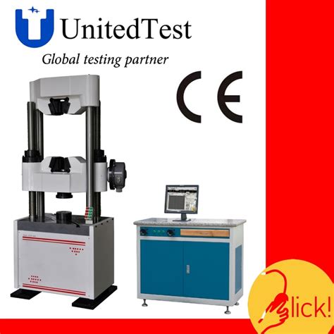 WEW D Series PC Screen Display Manual Hydraulic Universal Testing