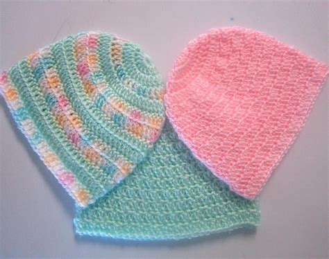 Easy Newborn Crochet Hat Pattern