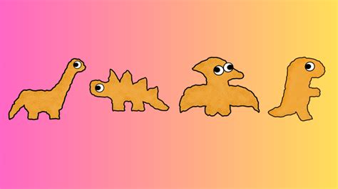 Dino Nuggies Desktop Wallpaper | Basement Shop