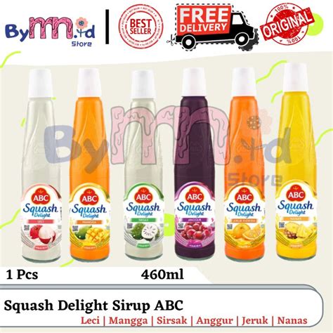 Jual Ekspedisi Bymnid Sirup Squash Abc Anggur Indonesiashopee