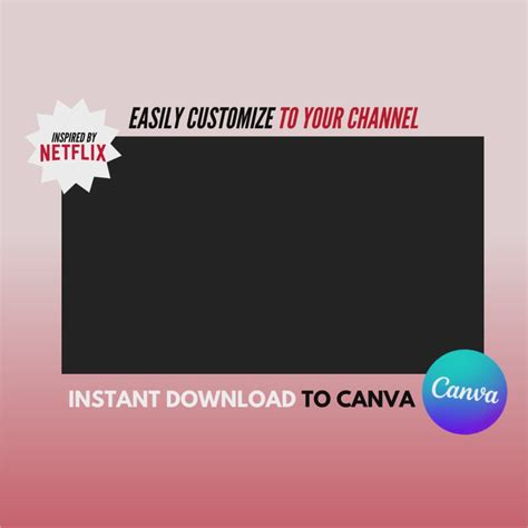 Netflix Inspired Youtube Intro - Canva Template – Templify