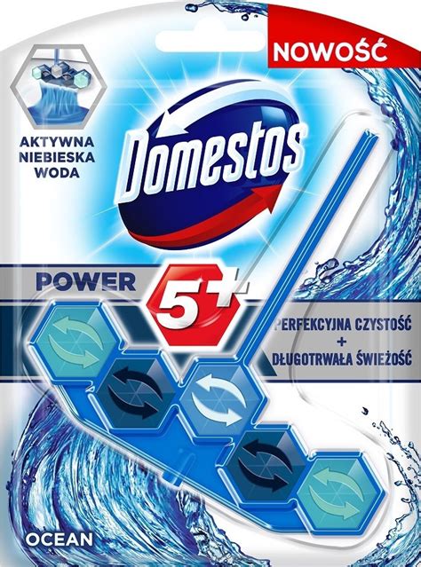 Domestos Power 5 Blue Water Block 53gr Ocean Skroutz Gr