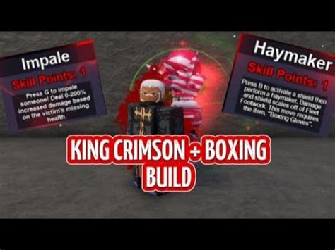 YBA King Crimson Boxing Build YouTube