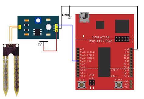 Makerobot Education Soil Moisture Sensor Interfacing With Msp Exp G