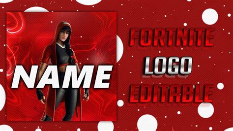 Logo Editable De Fornite Battle Royale Elbarto Gfx Youtube