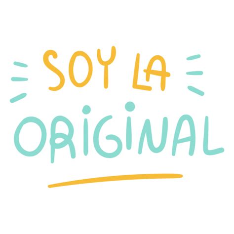 Diseño PNG Y SVG De Doodle De Cita Original En Español Para Camisetas